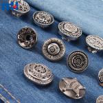Botones metálicos para jeans.