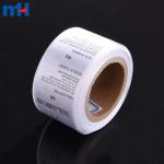 Etiquetas de nailon impresas personalizadas