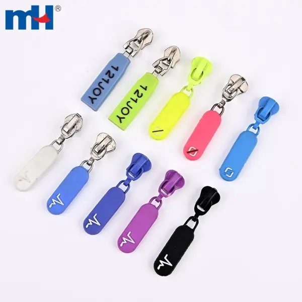 #5 Auto locking plastic zipper