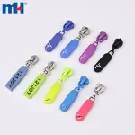 #5 Auto locking plastic zipper