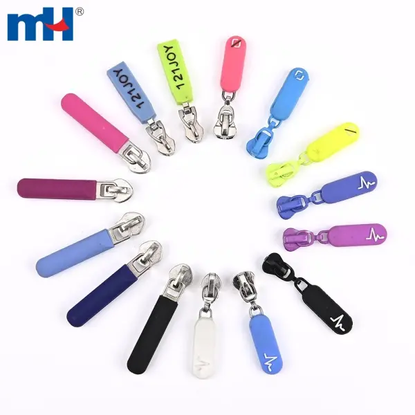 #5 Auto locking plastic zipper