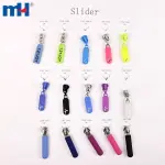 #5 Auto locking plastic zipper