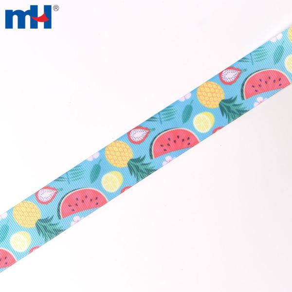 Друкована стрічка grosgrain