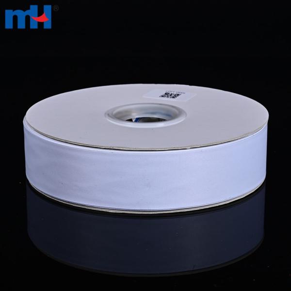 Matte pongee polyester blank label tapes