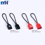 Wholesale (18*12)*40mm zinc alloy decorative zipper zipper with polyester rope