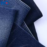 Tessuto denim realizzato in cotone, poliestere, viscosa ed elastan