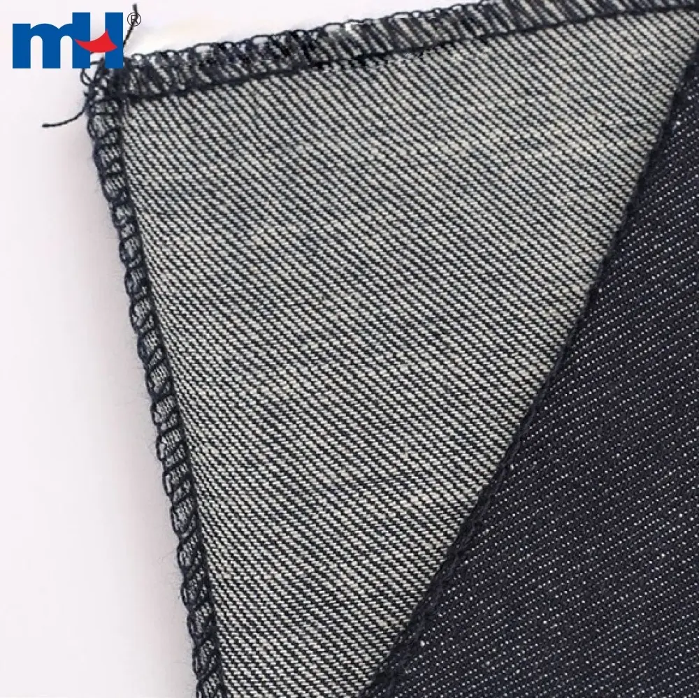 62" x 63" wide cotton, polyester and spandex denim