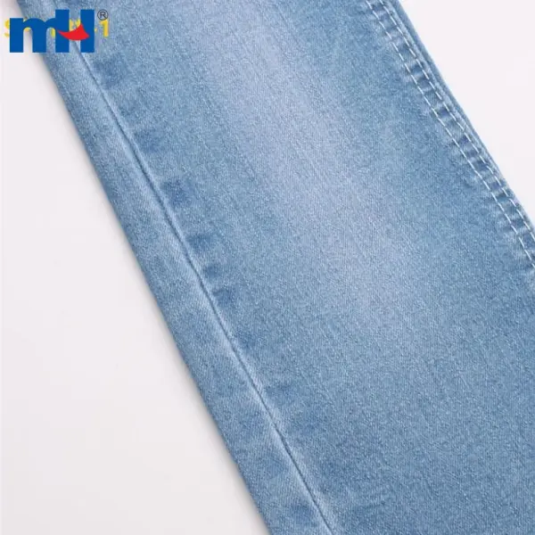 62" x 63" wide cotton, polyester and spandex denim