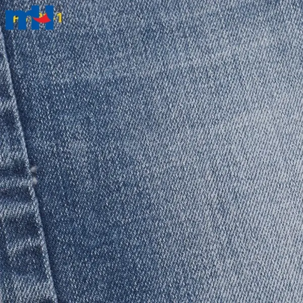 62" x 63" wide cotton, polyester and spandex denim