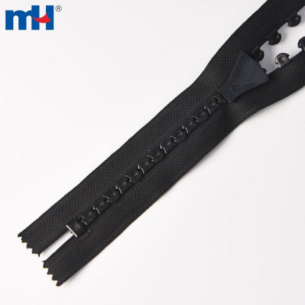 Separate decorative zippers for sewing