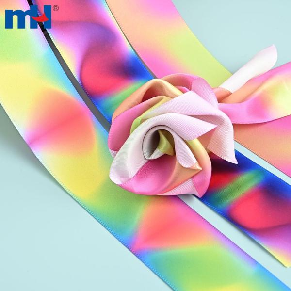 1-1/2" printed polyester ribbon