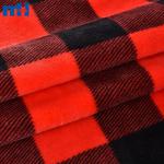 Toptan özel kabartmalı baskılı flanel kumaş