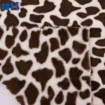 Großhandel mit doppelseitigem Flanellstoff mit Giraffenmuster