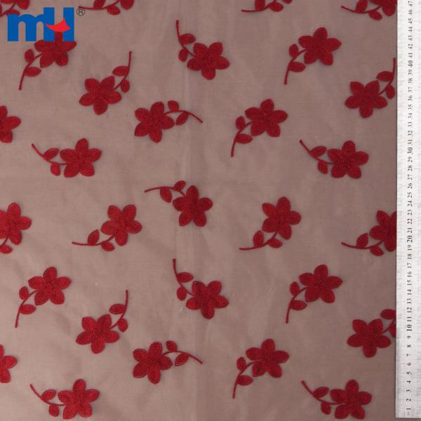 Chain stitch embroidery fabric