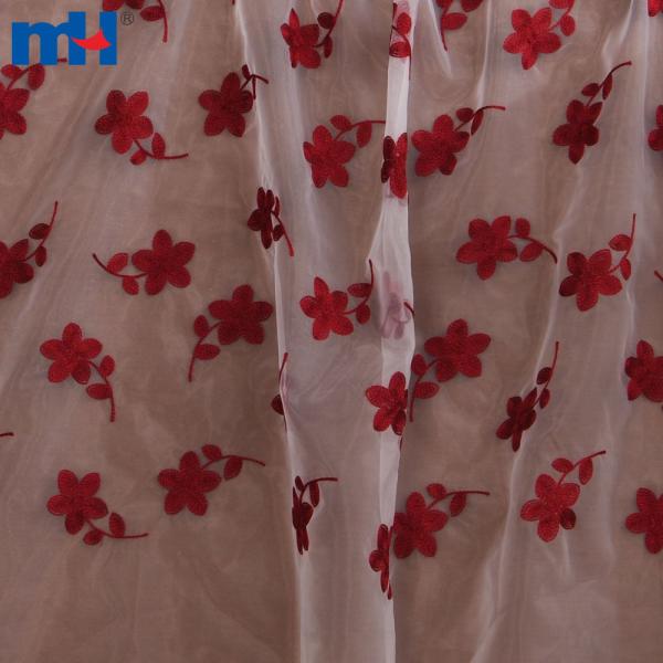Chain stitch embroidery fabric