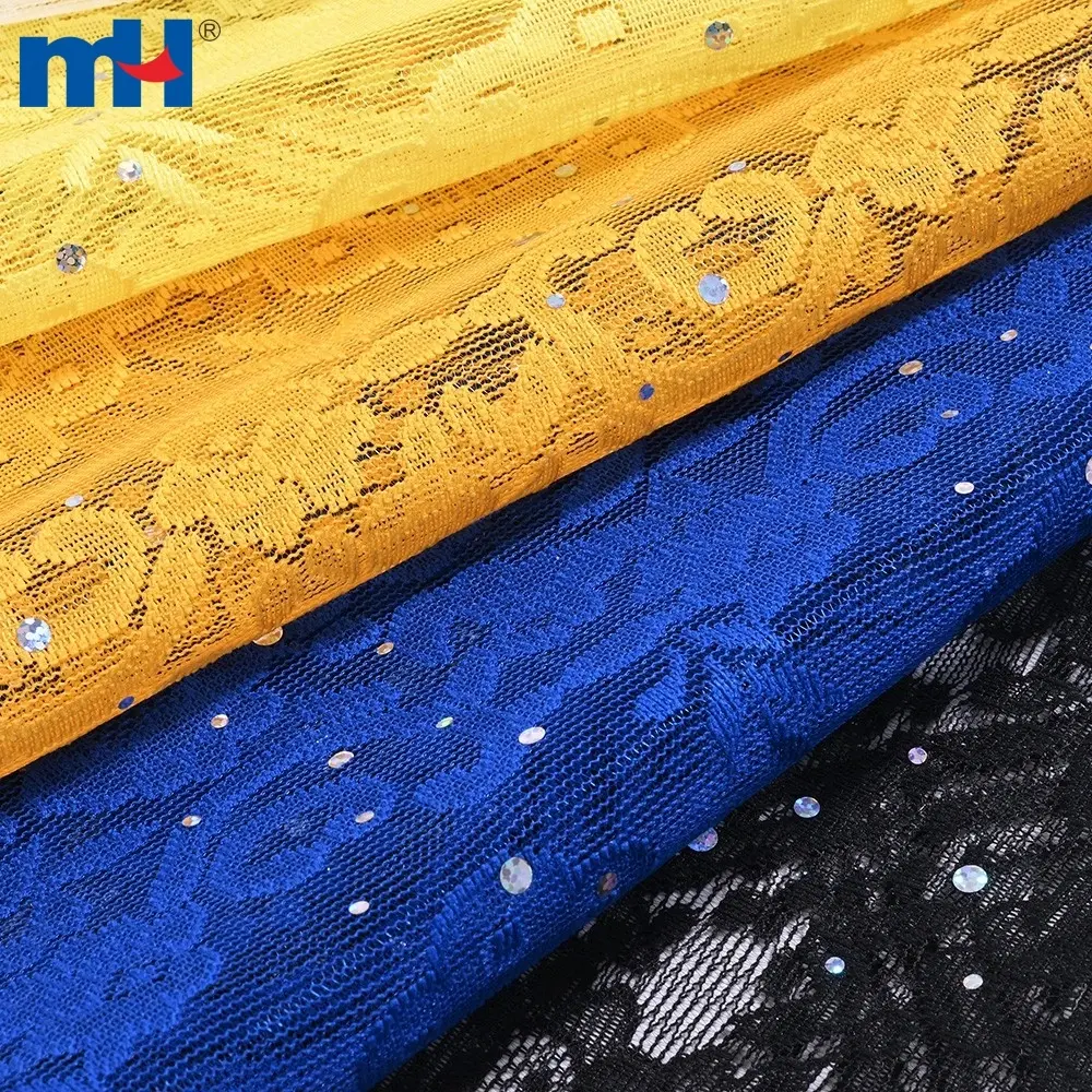 Embroidered Lace Fabric - OEM and ODM