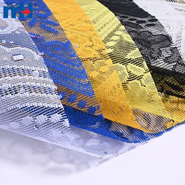 Embroidered Lace Fabric - OEM and ODM