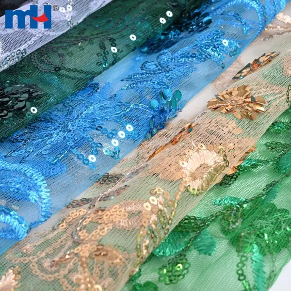 Embroidered Lace Fabric - OEM and ODM