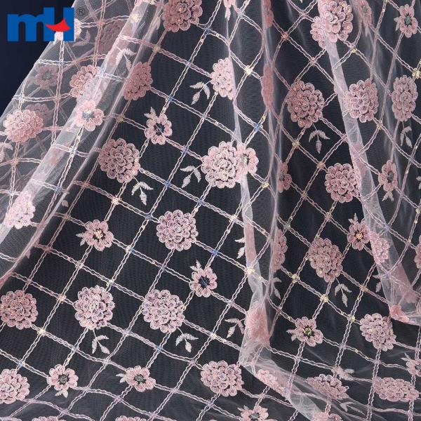 Bridal tulle fabric