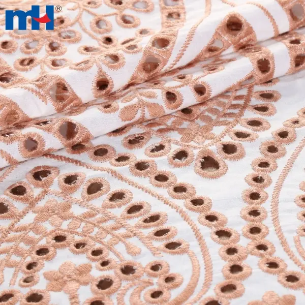 Cotton lace fabric