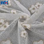 Bestickter Mesh-Spitzenstoff