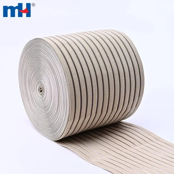 158mm Fish Silk Knitted Elastic Ribbon - 81gsm