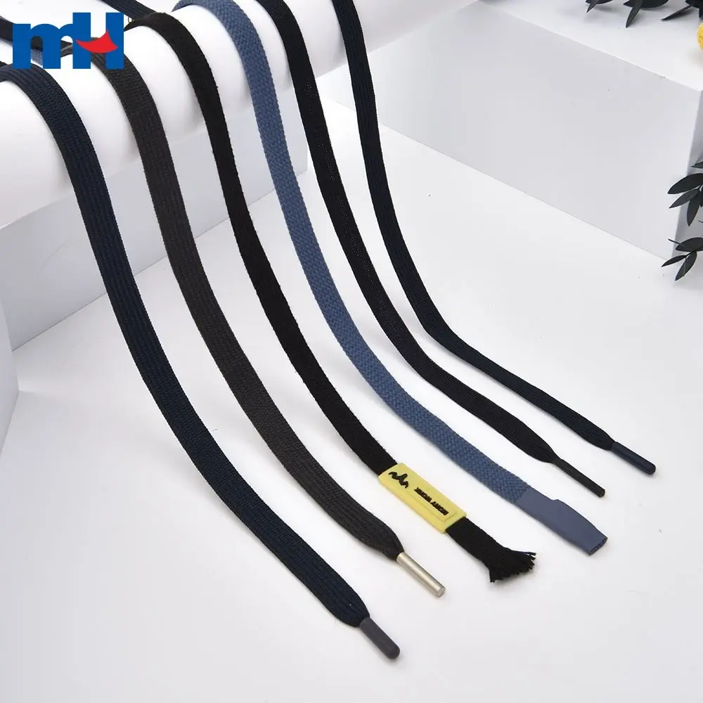 Cordones Planos de Poliéster (Cordones para Sudaderas y Cordones para Zapatos) - Mayorista