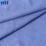 İşlemeli pamuklu kumaş