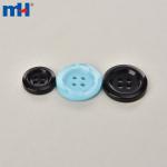 Sew-on resin buttons in different sizes