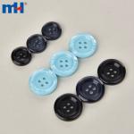 Sew-on resin buttons in different sizes