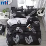 Set biancheria da letto in quattro pezzi | Set biancheria da letto in fibra di poliestere