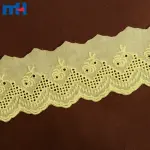 Оздоблення французьким бавовняним мереживом