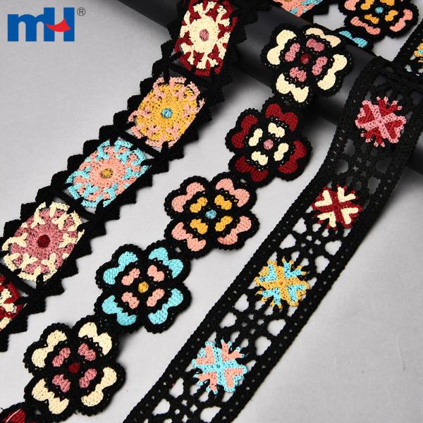 Cinta De Ganchillo Granny Square