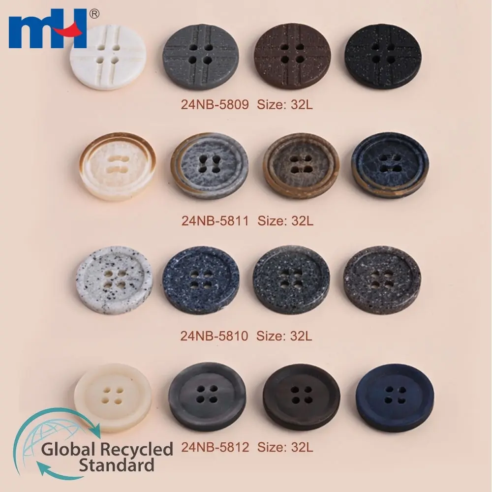 Resin button