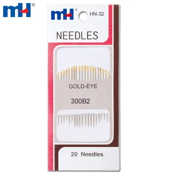 9.3pcs hand sewing needle set, size 4.2x20cm