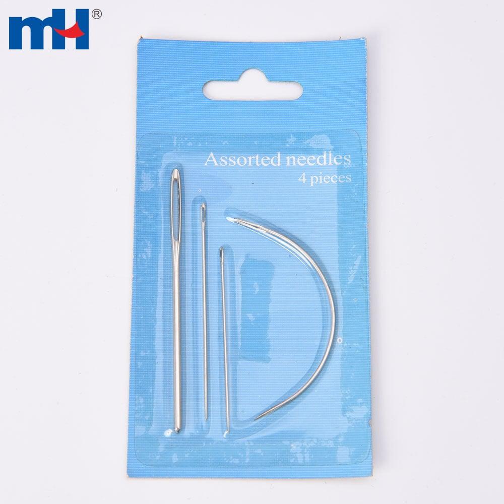 Set di aghi per cucire a mano da 4 pezzi, dimensioni 115*60 mm