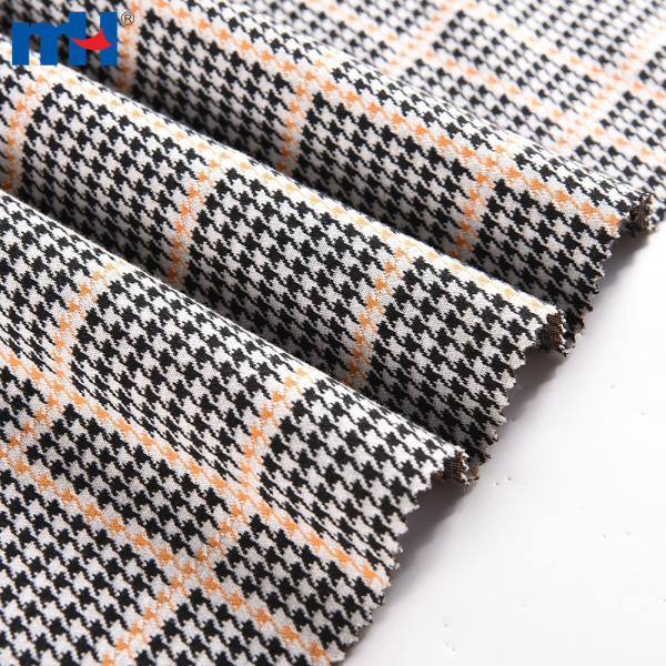 Doppelseitiger Jacquard-Strickstoff