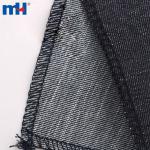 Cotton, polyester and spandex denim fabric