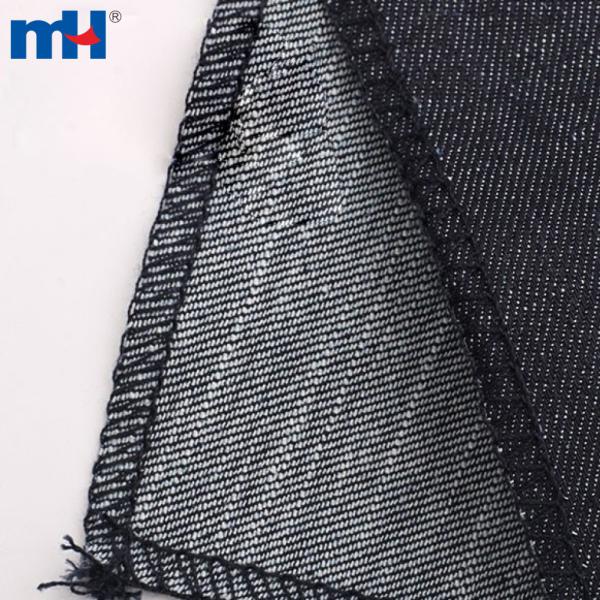 Cotton, polyester and spandex denim fabric
