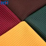Polyester Spandex Tiger İplik Örme Kumaş, 270gsm, Spor Giyim ve Günlük Giyim için