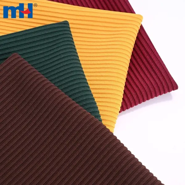 Polyester Spandex Tiger İplik Örme Kumaş, 270gsm, Spor Giyim ve Günlük Giyim için