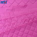 Ultrasonik kabartmalı %95 polyester ve %5 spandeks kumaş