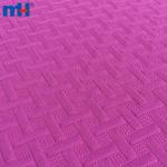 Ultrasonik kabartmalı %95 polyester ve %5 spandeks kumaş