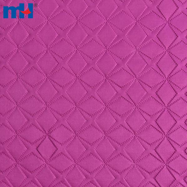 Ultrasonik kabartmalı %95 polyester ve %5 spandeks kumaş