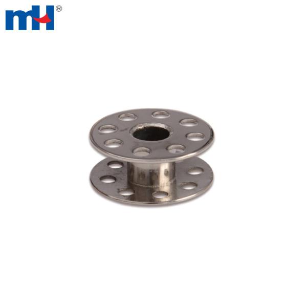 Hole bobbin for industrial sewing machines