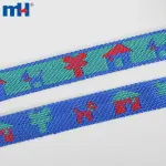 Cintas de polipropileno jacquard para perros