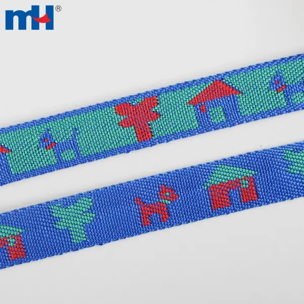 Cintas de polipropileno jacquard para perros