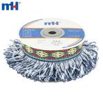 Jacquard belt with tassels
