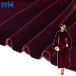 Venta al por mayor de tela de terciopelo micro coreano (5000/9000) para ropa abaya de lujo