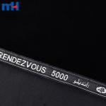 Venta al por mayor de tela de terciopelo micro coreano (5000/9000) para ropa abaya de lujo